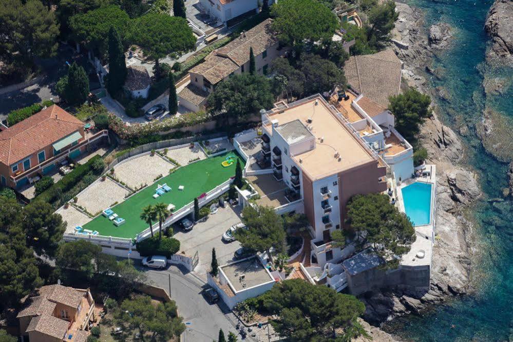 Hotel La Calanque Cavalaire-sur-Mer Kültér fotó